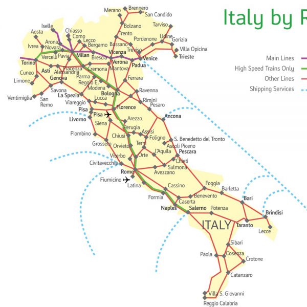 Trenitalia Map