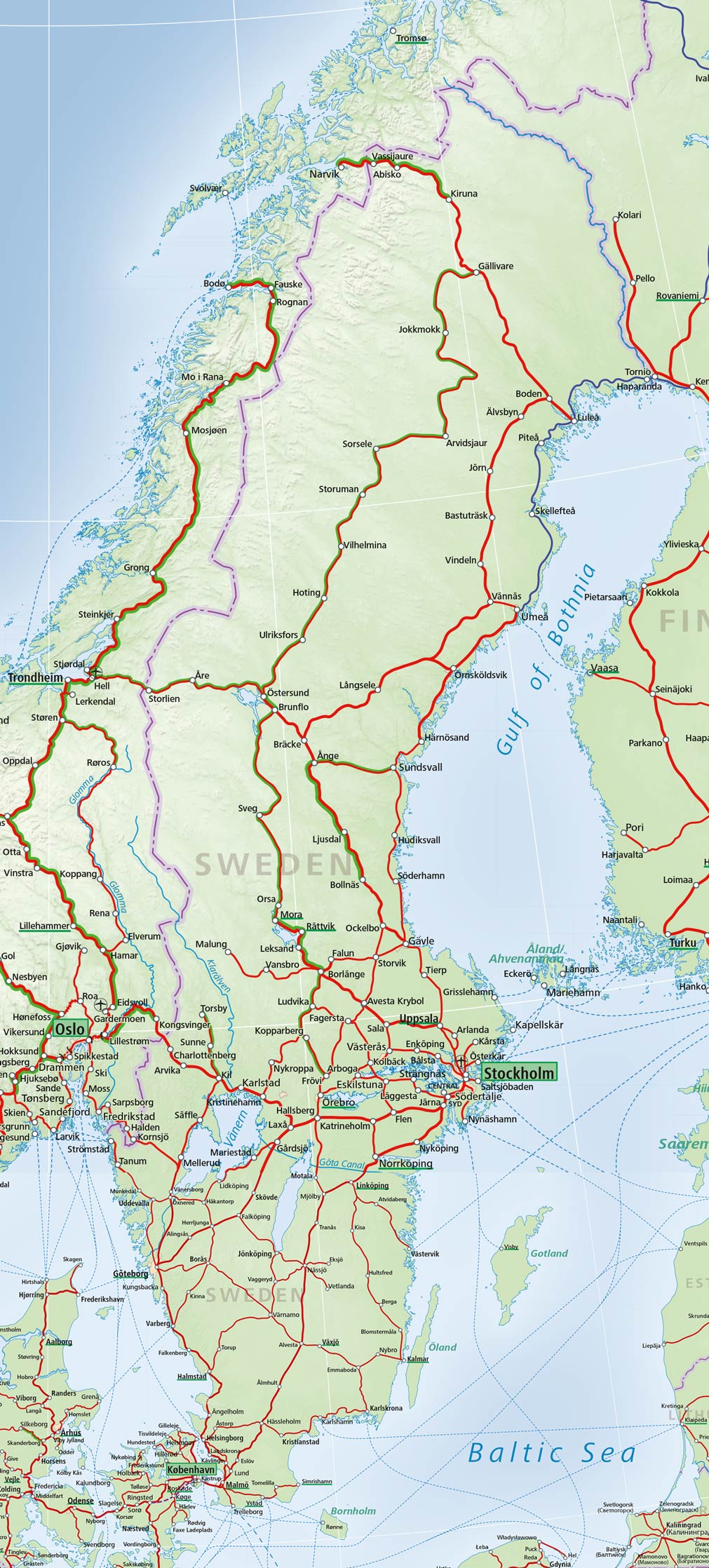 sweden train travel pass