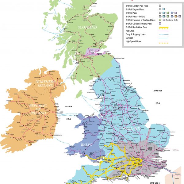 BritRail Map