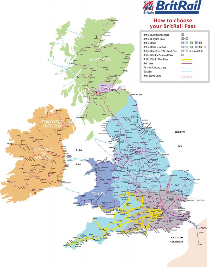 BritRail Map ACP Rail