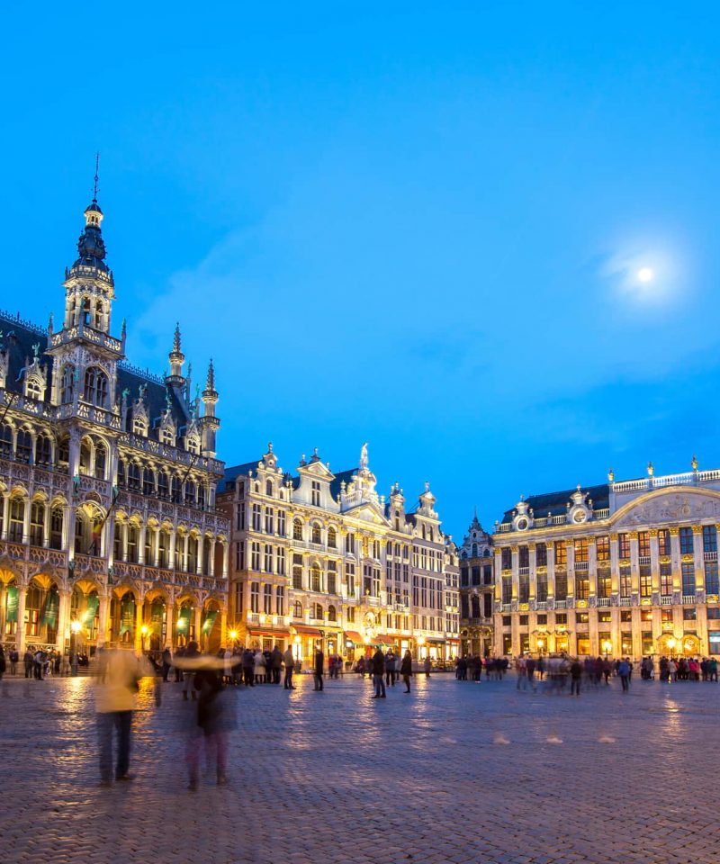 London to Brussels by train